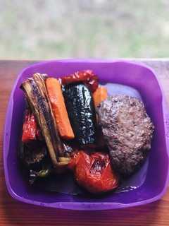 Una foto de Parrillada de verduras al horno