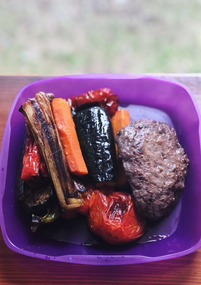 Una foto de Parrillada de verduras al horno