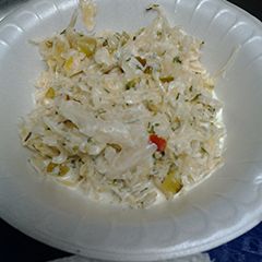 A picture of Sauerkraut salad.