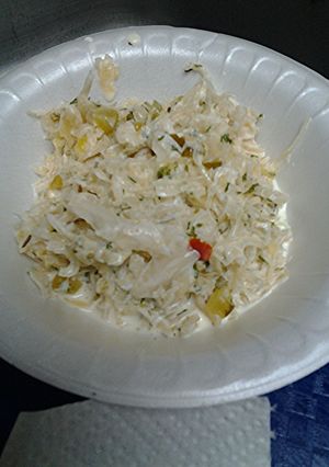 A picture of Sauerkraut salad.