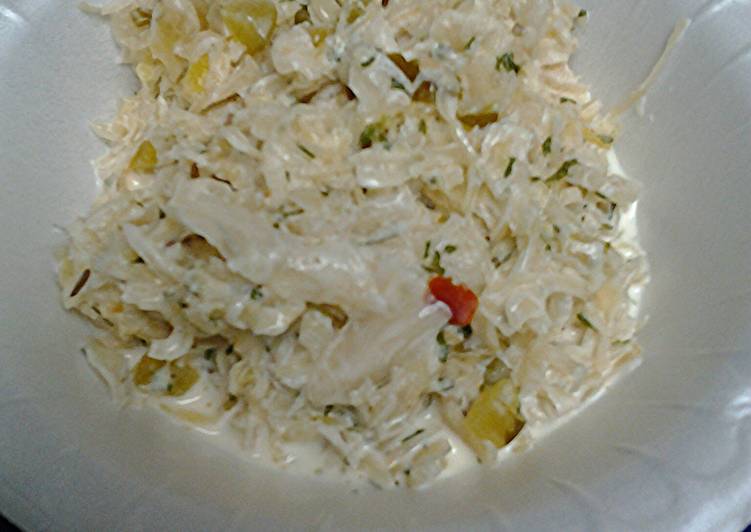 Steps to Make Super Quick Homemade Sauerkraut salad