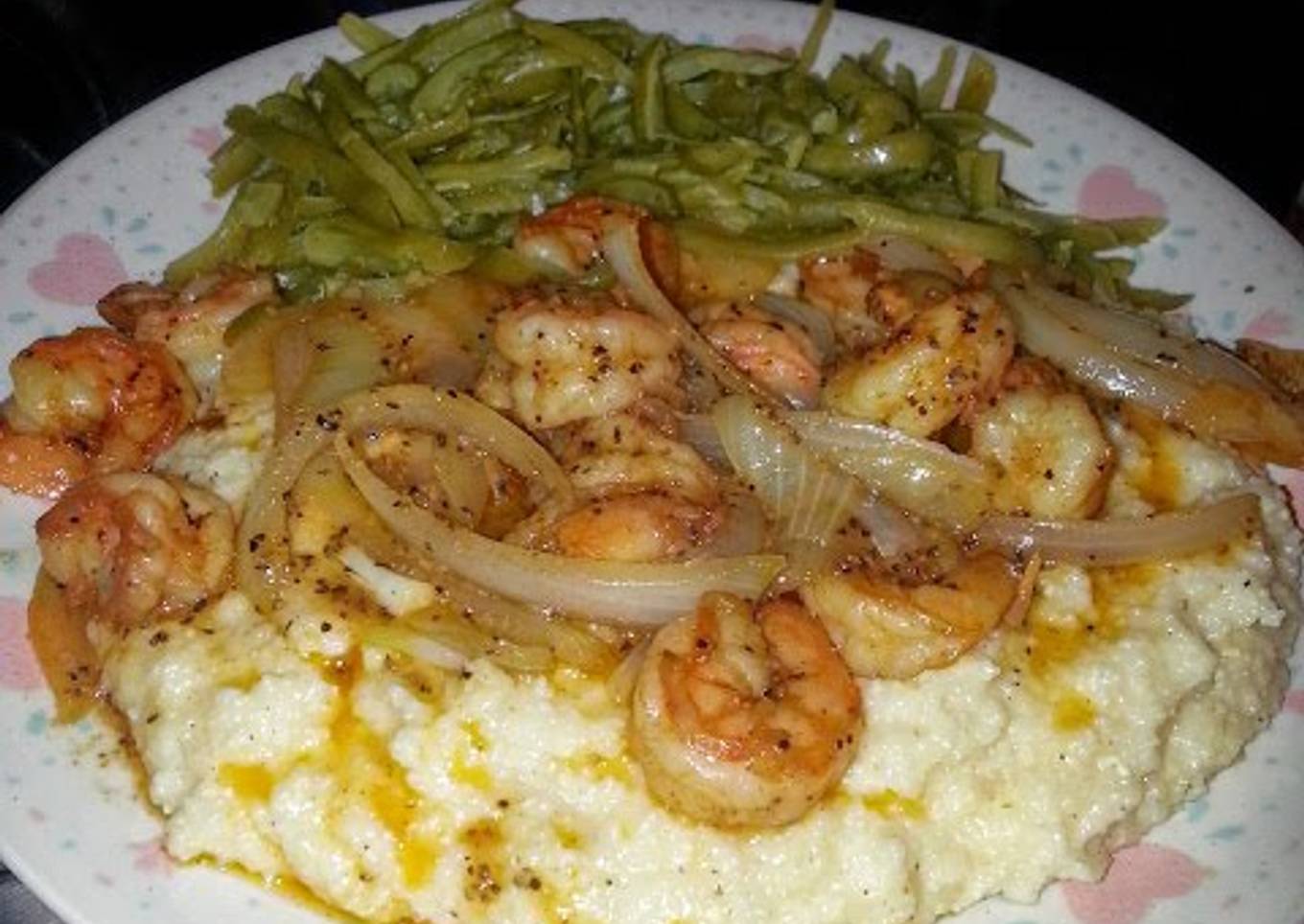 Shrimps Ö‡ Fruit juice