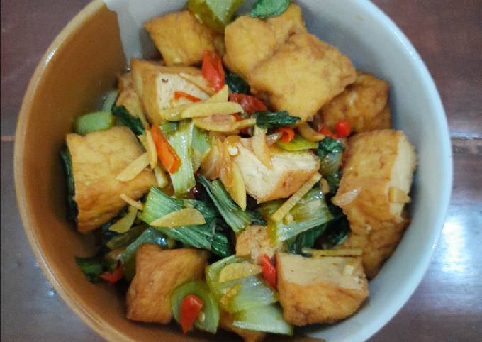 Oseng Tahu Pokcoy