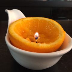 A picture of Natural Orange Candle.