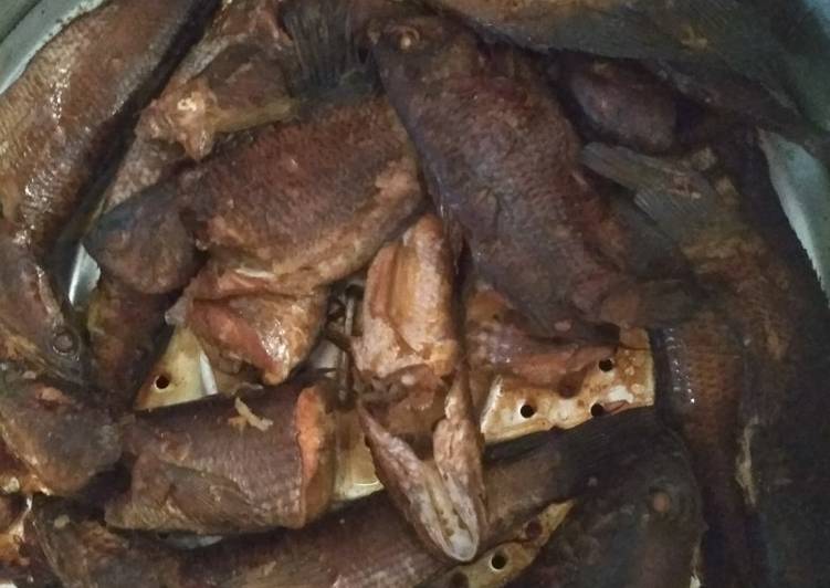 Bumbu mengolah Ikan asap Lezat