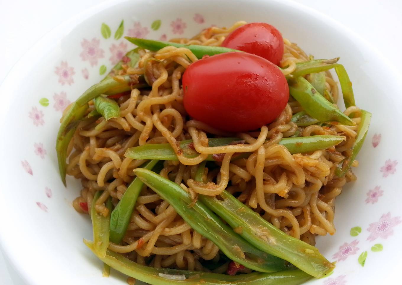 Ramen With Green Bean