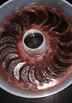 Foto resep Puding coklat oreo