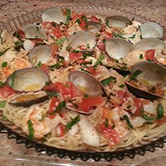 A picture of Amore per il Mare (Pasta di Pesci).....Love of the Ocean (Pasta.