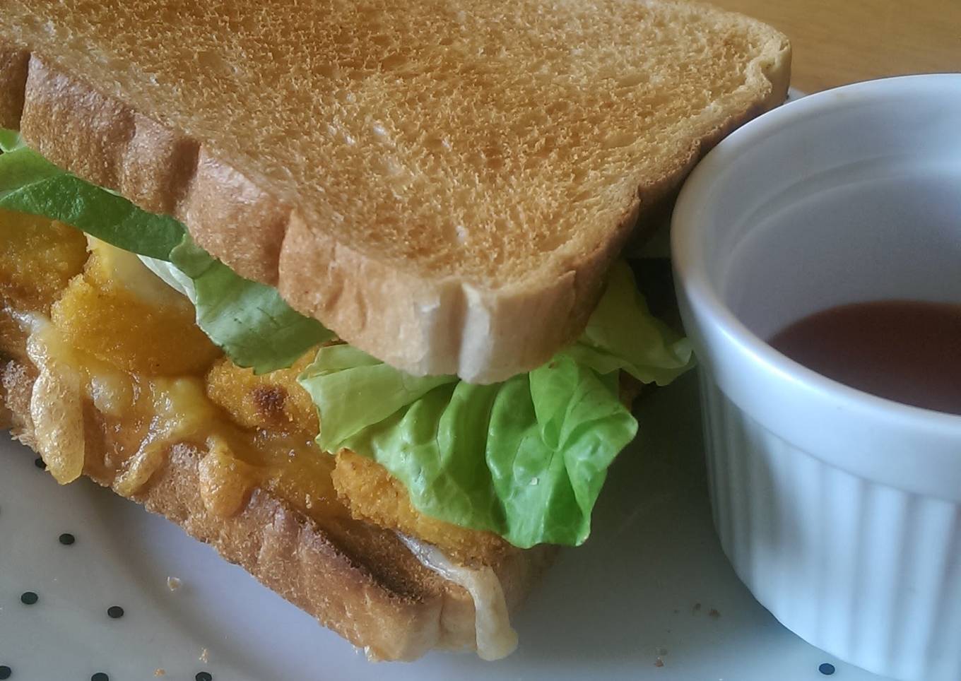 Mandys fish finger sambo