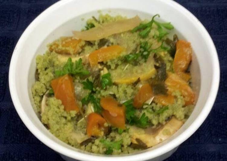 Recipe of Homemade Vegan Summer Squash with Couscous