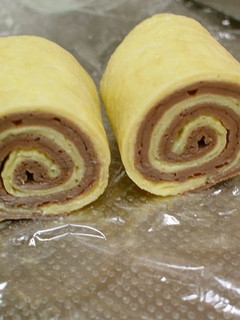 A picture of Spiral Tamagoyaki Rolled Omelette for Bento.
