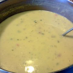 A picture of Potato Corn Chowder.