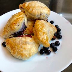 A picture of Wild blueberry bites.