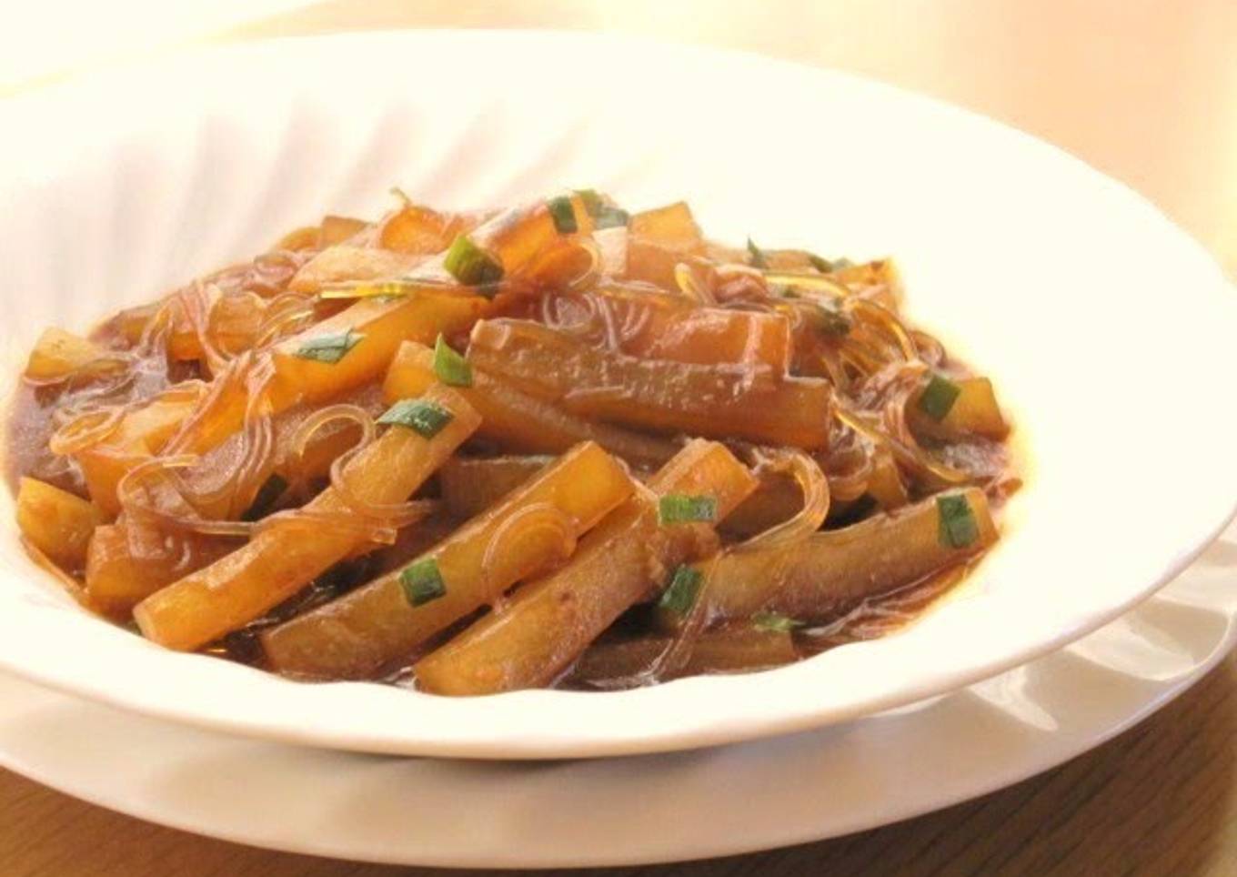 Meaty Mapo with Glass Noodles & Daikon