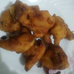 A picture of Cempedak goreng renyah.