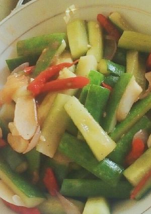 Foto resep Tumis Timun Simple