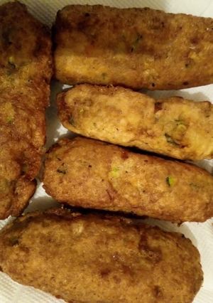 A picture of Vegetable kebabs.