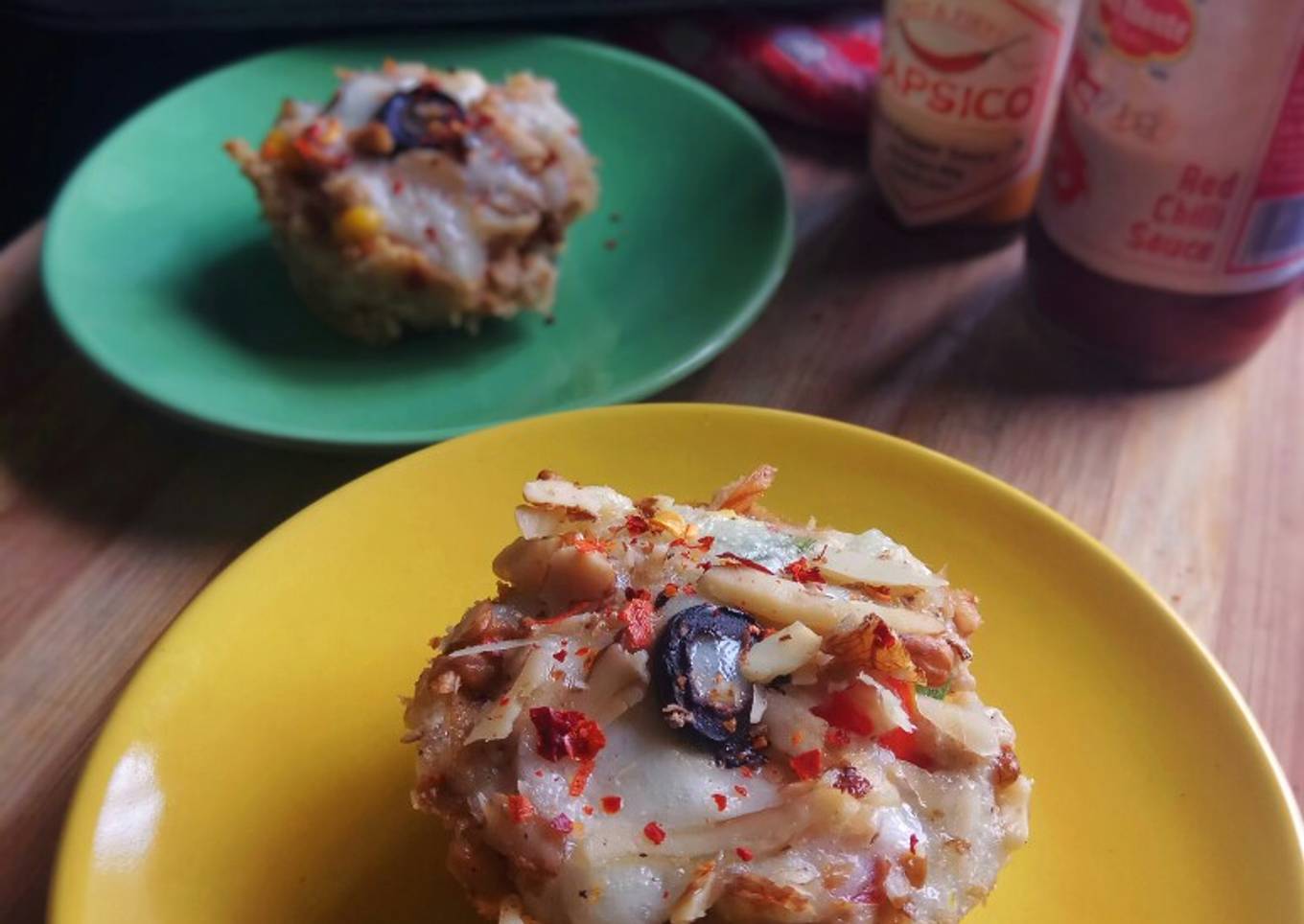 Penko Chicken Cups, Scrambled Egg Salad