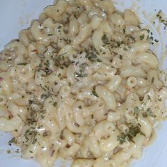 A picture of Chinese cheese macaroni.