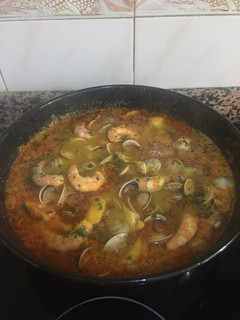 Una foto de Guiso de pescado con patatas