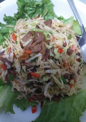 A picture of Stir fry vegetables.