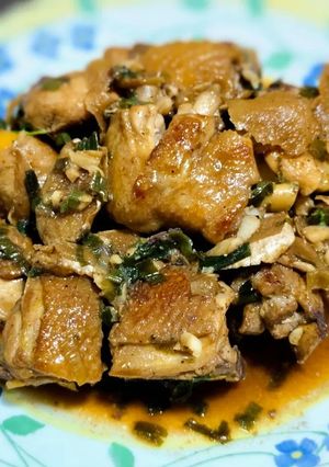 My文昌雞料理之1_家常油悶雞 的食譜成品照片
