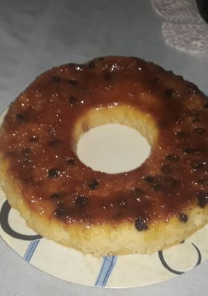 Una foto de Budín de pan🍮