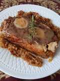 Pularda deshuesada rellena