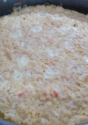Una foto de Sufflé de arroz integral
