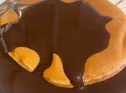 Una foto de masa pancakes