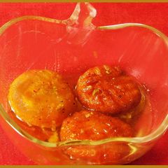 A picture of Moong dal Pitha.