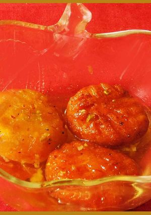 A picture of Moong dal Pitha.
