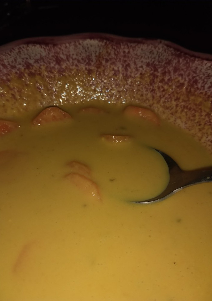 Una foto de Crema de Zanahoria ideal niños