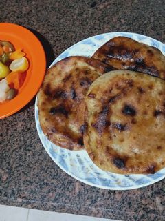 صورة لوصفة حواوشي لحمة مفرومه وكبدة