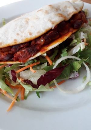 Babos csirkés tortilla recept fotója