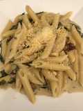 Penne con kale