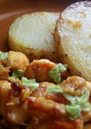 Foto resep AYAM MADU PEDAS (Kurleb 150 kalori)