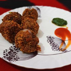 A picture of Gramgranulate carrot balls.