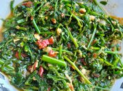 Gambar tumis pakis pedas