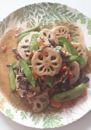 Foto resep Tumis Akar Lotus