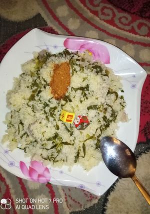 Dambun masara mai ganyen kabeji ainihin hoton girkin