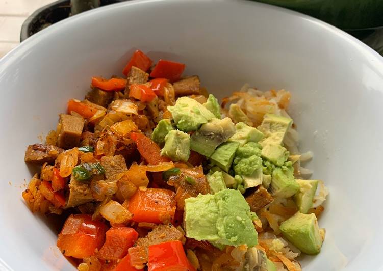 Simple Way to Make Super Quick Homemade Vegan Chorizo Hash Bowl