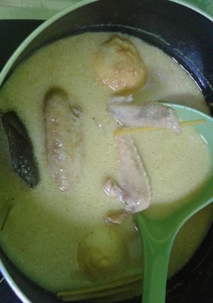 Foto resep Opor ayam telur kentang maknyuss