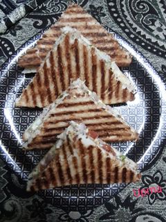 A picture of Veg Grilled Cheese Sandwich.
