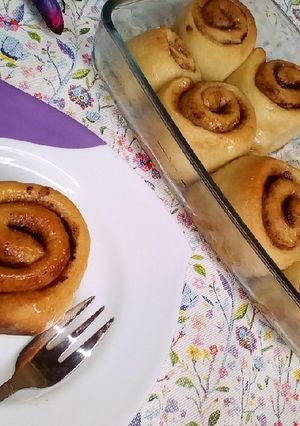 A picture of Cinnamon rolls.