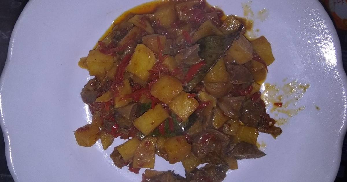 15 resep  sambal goreng  kentang daging  ayam  cincang  enak 