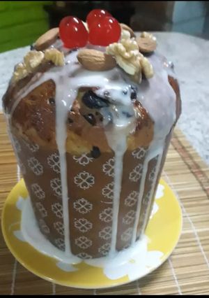 Una foto de Pan dulce navideño ❤