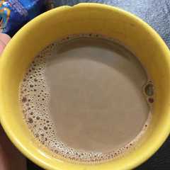A picture of Chocolate caliente Starbucks.