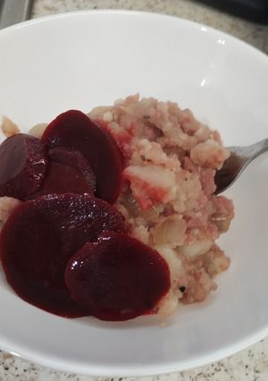 A picture of Lean corned beef hash.