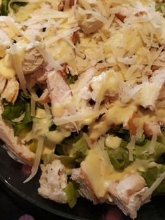 Una foto de Ensalada caesar